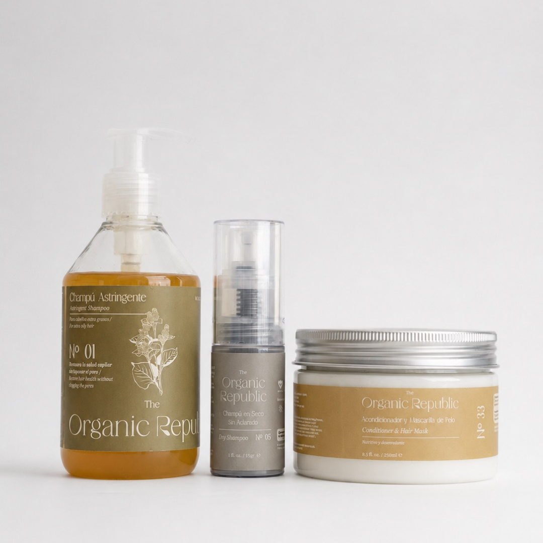 Complete treatment against oily roots