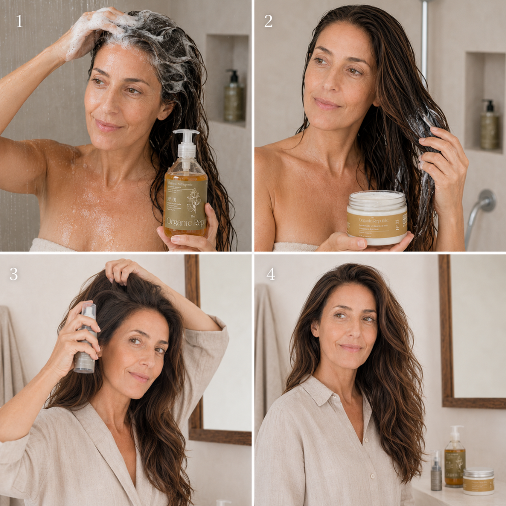 Complete treatment against oily roots