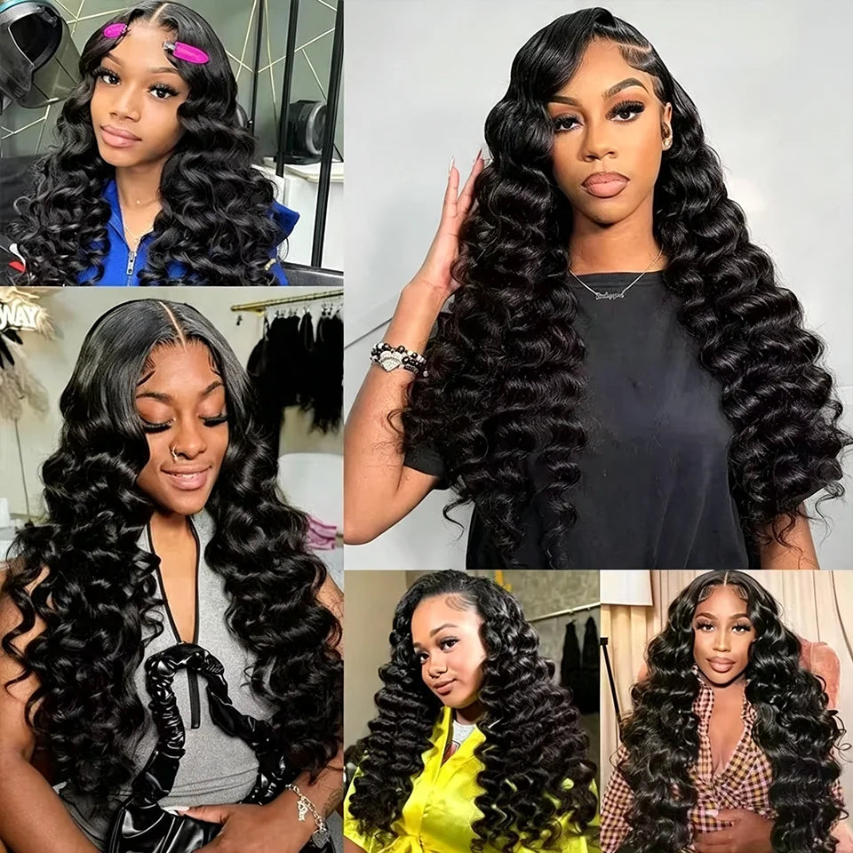 Peruvian Loose Deep Wave Hair Bundle Deal Deep Jerry Curly Human Hair Bundle Raw Virgin Human Hair Extension For Women Wholesale