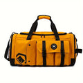Travel Backpack with Wet/Dry Separation Yellow