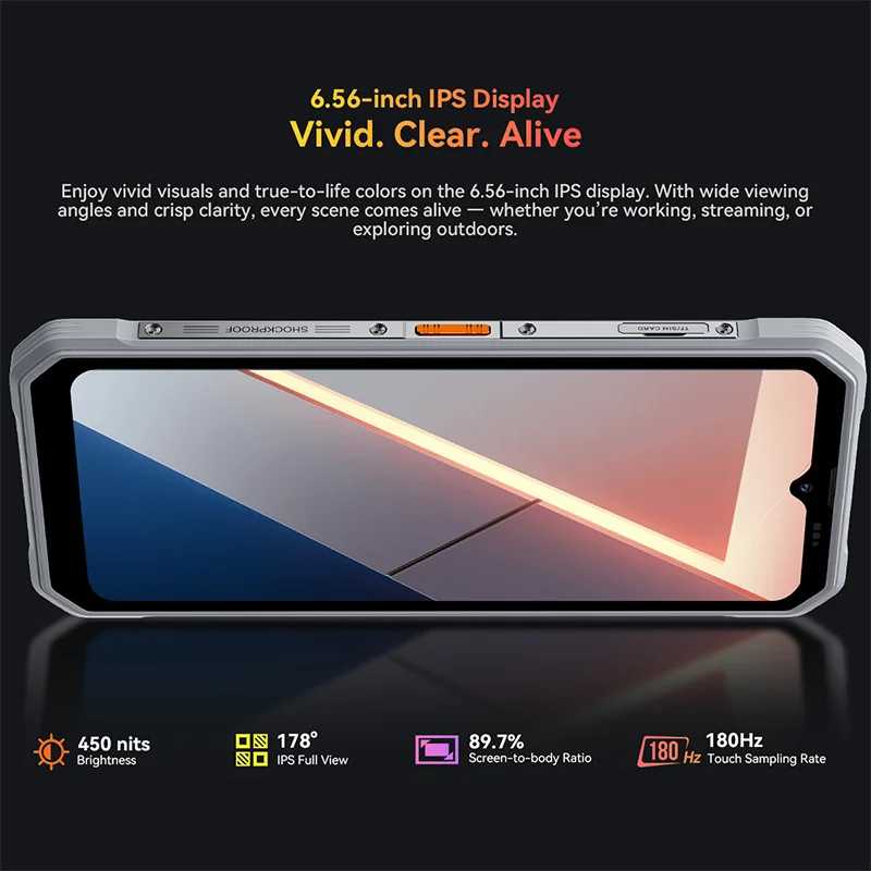 Blackview Oscal MARINE 3 Rugged Smartphone 6.56-inch HD+ IPS 90Hz Display  Android 16 MTK Helio G81 NFC 5000mAh 256GB Cellphone