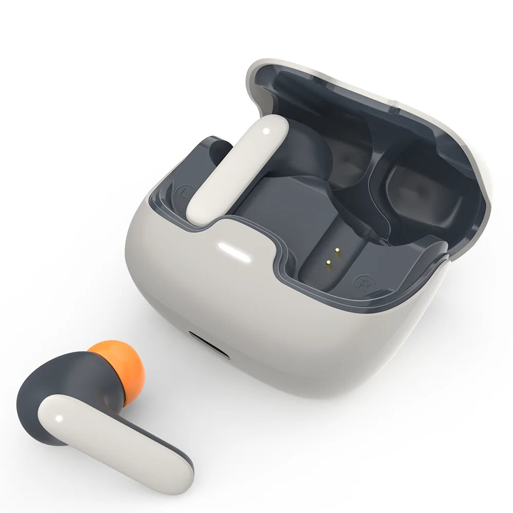 TWS Wireless Bluetooth Earphones Bluetooth 5.4 Ultra-low Latency Dual Microphone ENC Noise Cancelling in Ear Bluetooth Earphones
