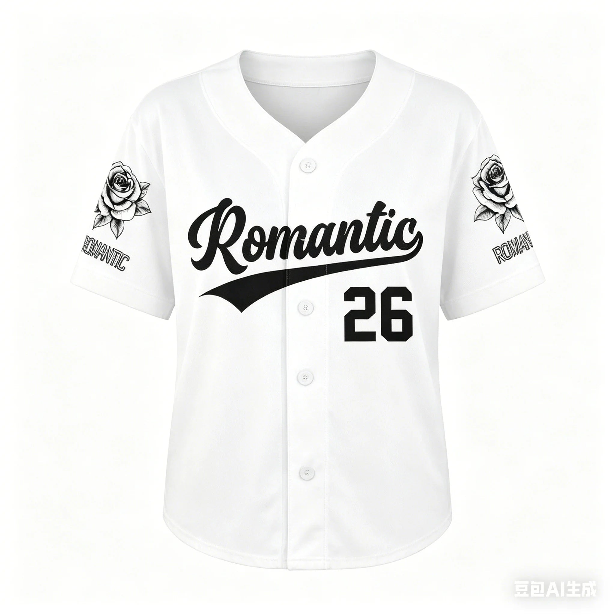 The Romantic Tour 2026 Baseball Jersey Bruno Mars Inspired Concert Tee Rose Print Casual T-shirt For Fans Kids Adults