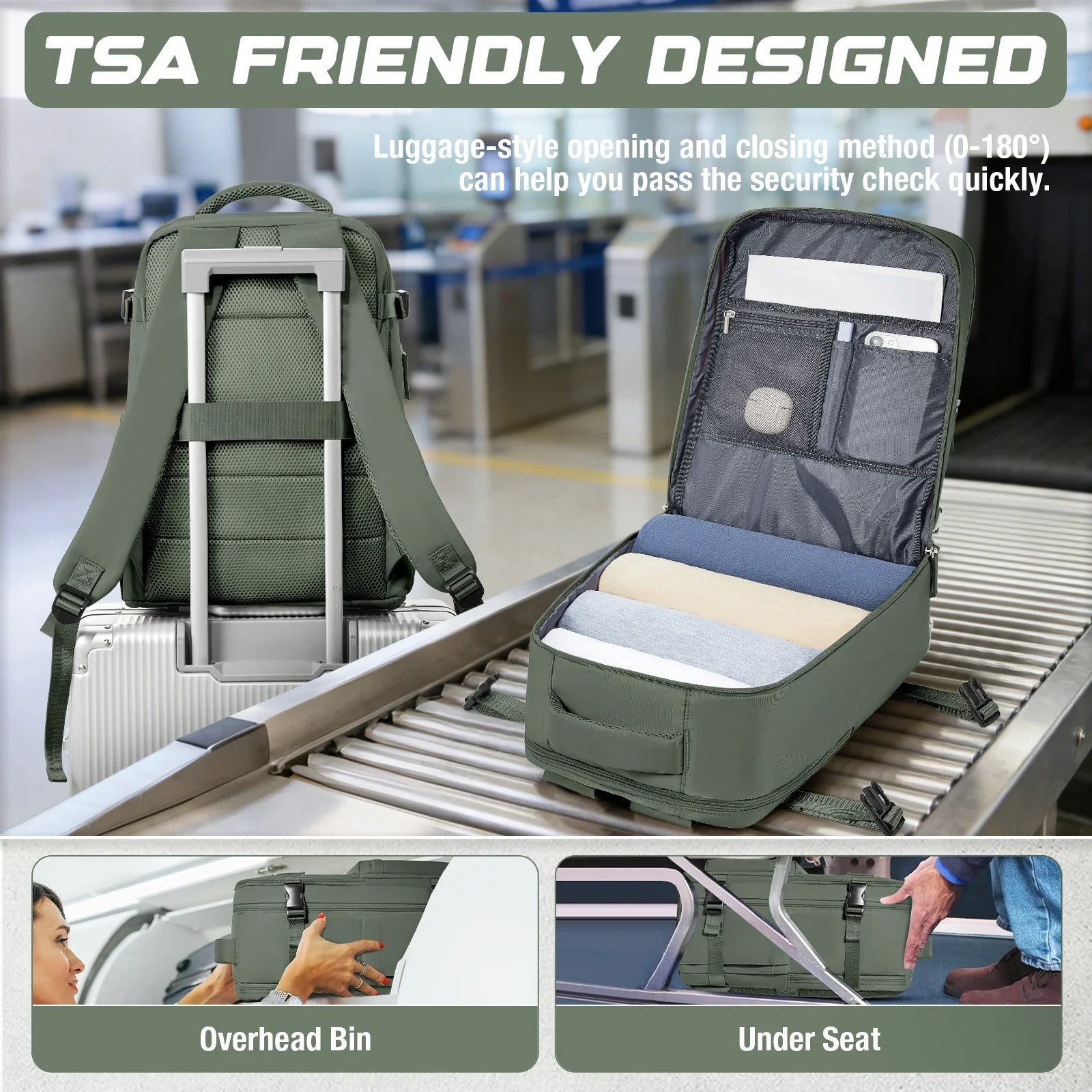 Waterproof Travel Laptop Backpack