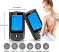 36-Mode Tens & Ems Muscle Stimulator Digital Therapy Device Black